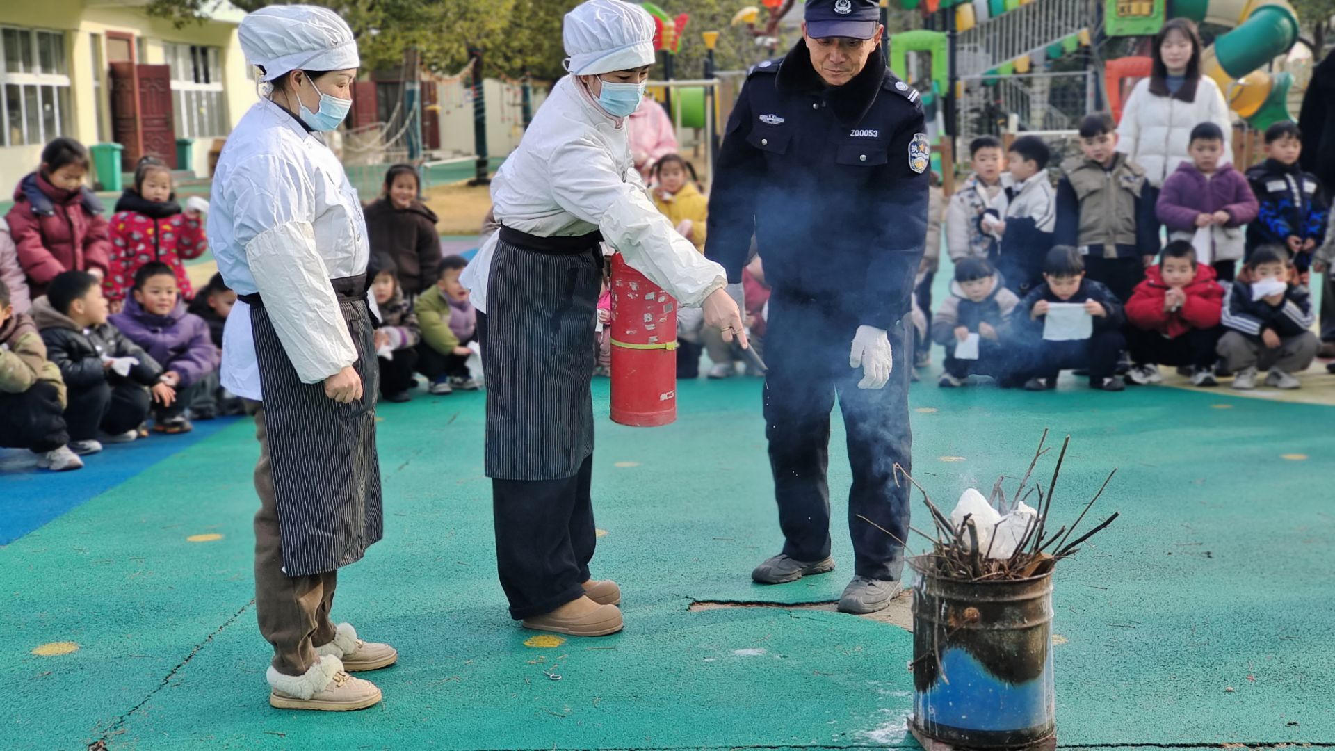 消防“童”行筑防线，安全相伴护成长 ——窑湾镇王楼幼儿园消防系列活动