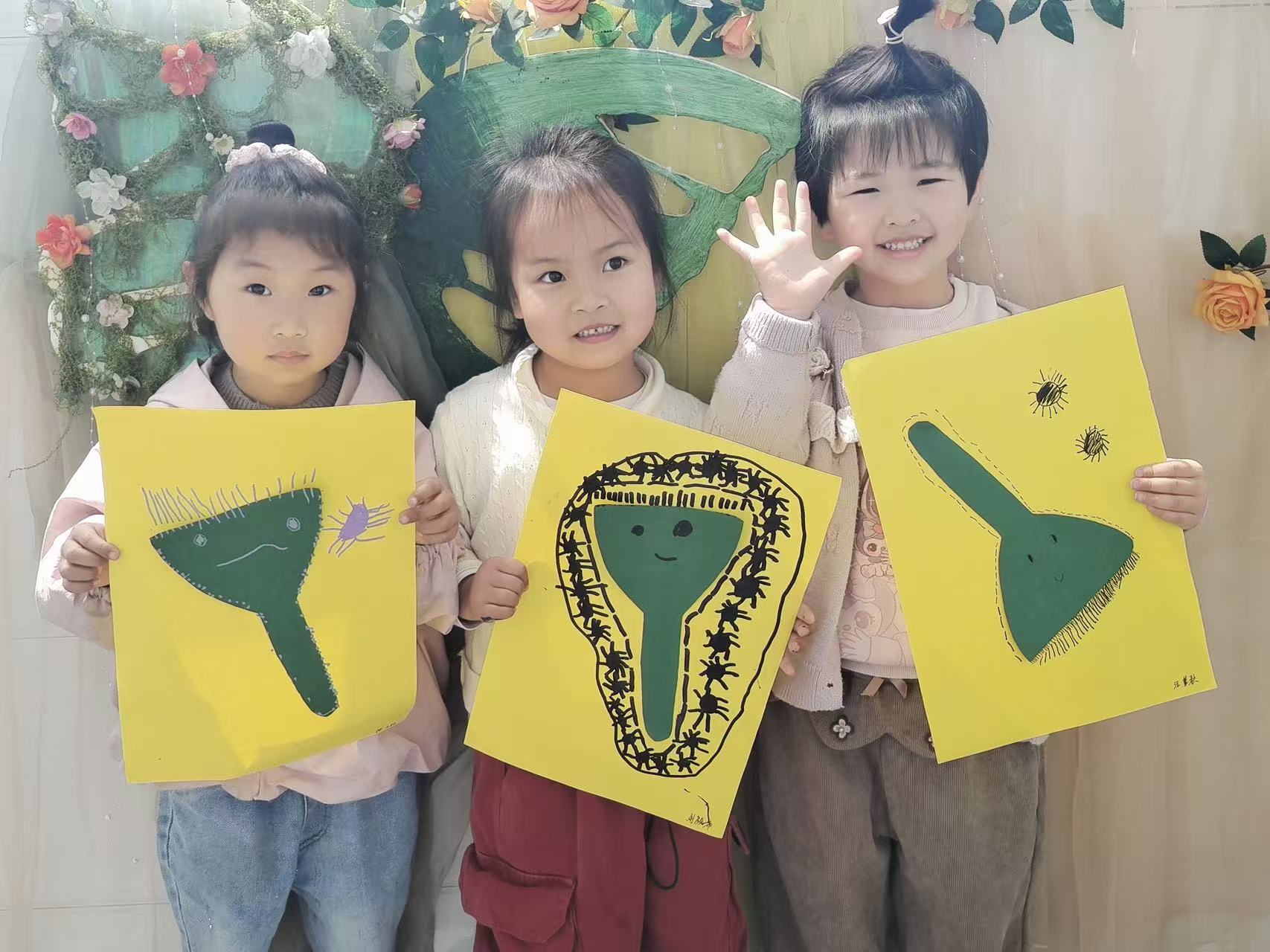 “童”享好时光  一起“趣”劳动 ——时集镇中心幼儿园劳动节主题活动
